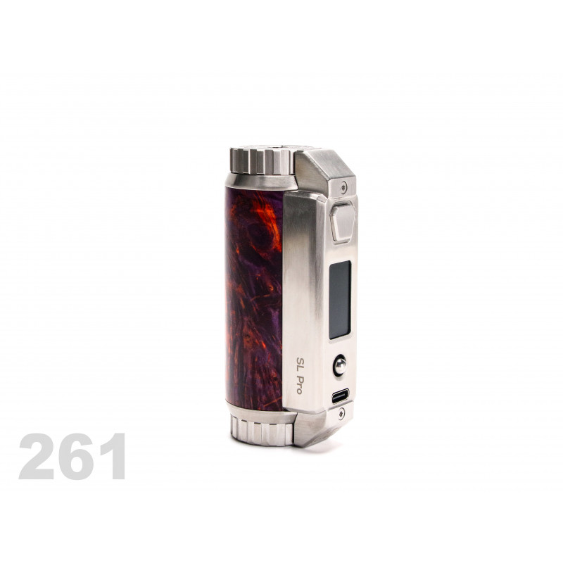 Box SXmini SL Pro Stabwood – Luxe et puissance pour vapoteurs exigeant