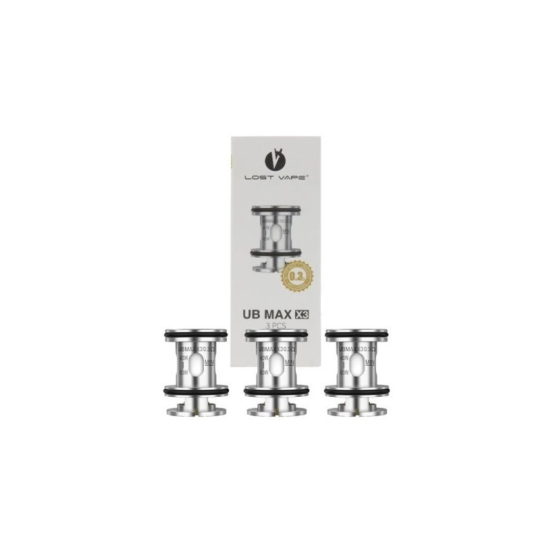 Résistances UB MAX LostVape – Vape puissante et saveurs intenses Résistances UB MAX LostVape – Vape puissante et saveurs intenses
