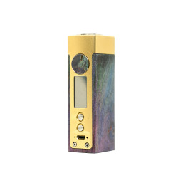 Woody Vapes S3 – Box 80 W bois stabilisé, chipset Gene, TC & VW