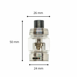MQ Tank – Clearomiseur 24mm SS316L | Compatible résistances VTN