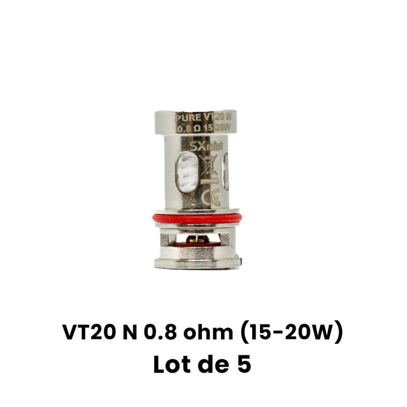 Résistances VTN SS316L pour clearomiseur MQ Tank | 0.4 à 0.8Ω Résistances VTN SS316L pour clearomiseur MQ Tank | 0.4 à 0.8Ω