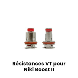 Résistances VT – Niki Boost II | 0.8Ω & 0.4Ω