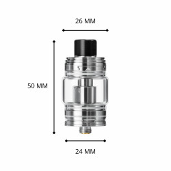 MQ Tank – Clearomiseur 24mm SS316L | Compatible résistances VTN