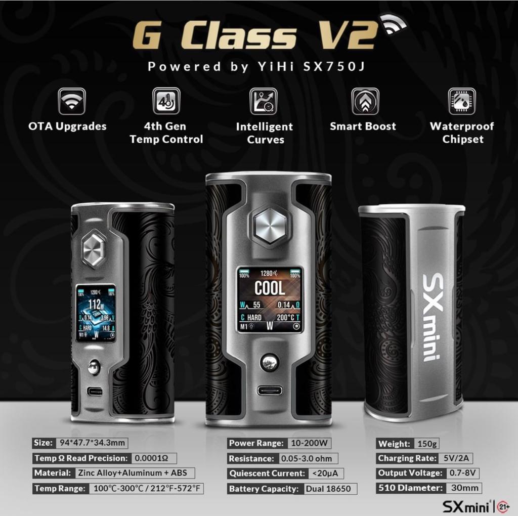 G Class V2 performance